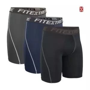 피트엑스 남성팬티 맥스쿨 올메쉬 스포츠 롱 드로즈팬티 3매세트 184576