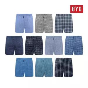 BYC 남자 순면 베이직 에센셜 트렁크 팬티 5종세트 184533