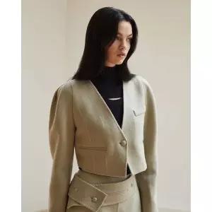 에고이스트 핸드메이드 크롭 자켓 EP4WJ961 971989