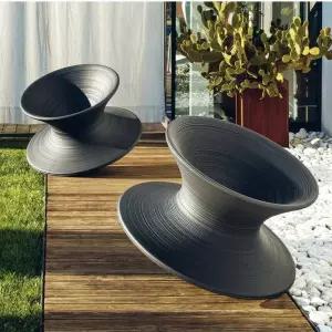 스코프 팽이의자 카페 의자 자이로 스핀체어 라운지 로비