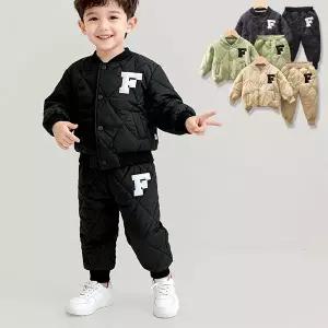 조이멀티 뉴욕퀄팅 남아동 경량 패딩점퍼 조거 상하복 205989 1828778