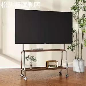 이동식 인테리어 티비거치대 우드 티비스탠드 레트로 대형