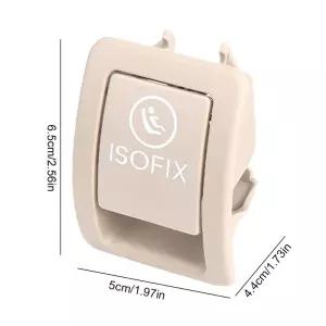 메르세데스 벤츠 W253 GLC 클래스 2015-2021용 차량 뒷좌석 ISOFIX 스위치 시트 안전 커버