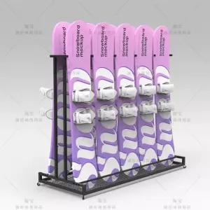 스노우 보드 보관대 고정 정리 장비 서핑 스키 스탠드