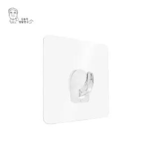 무타공 접착걸이 접착스티커 매직후크 10p