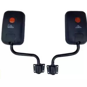 버스 지게차 사이드미러 볼록거울 백미러 농업용 트럭 오른쪽 거울 세트