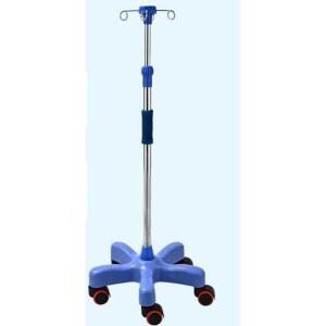 수액걸이 링거대 병원폴대 A타입 파랑 폴대 용품 링거거치대 1 이동식