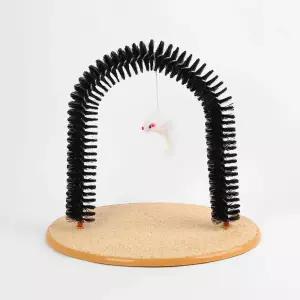 펫코 아치형 셀프 고양이 브러쉬캣러시 용빗 애완용 애묘 털정리