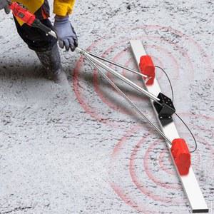 진동 콘크리트 밀대 1m 레벨링 미장기 단일 바닥 장대 평탄화 모터 2개배터리