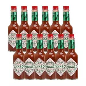 타바스코 핫소스 150ML 12개 액상 매운 피자 페퍼