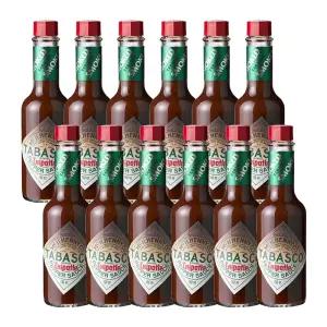 타바스코 치포틀레 150ML 12개소스 액상 핫소스 맛있는핫 매운 매운맛 피자 업소용핫