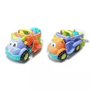 동물트럭 모래놀이1013 -랜덤 찍기 모양틀 물완구 장난감 비치 물장난감