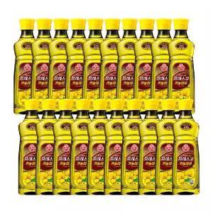 프레스코 카놀라유 0.5L 20개기름 오일 식용유 놀라유 놀유 놀라 요리용 조리용 부침용 튀김용 구이용