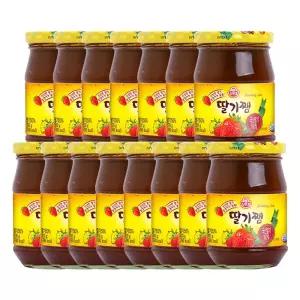 딸기쨈 300G 15개과일쨈 쨈 토스트쨈 식빵쨈 샌드위치쨈 맛있는쨈 맛있는잼 간식 딸기