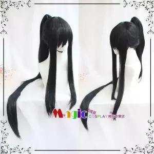 포니테일 가발 코스프레 청명 매화검존 애니