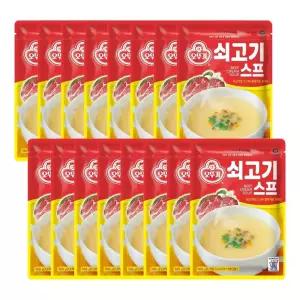 쇠고기스프 300G 16개 간편 즉석 맛있는 인스턴트