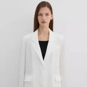 백화점 리스트 린넨 싱글 투버튼 자켓 TWWJKP62040