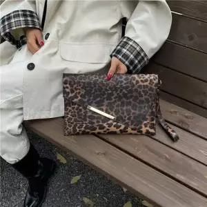 여자 가을 클러치백 호피 OP3