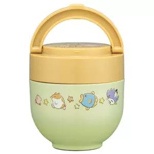 별의 커비 프렌즈 접이식 핸들형 보온도시락 540ml 형도시락 도시락통 도시락 디자인 용기 휴대용