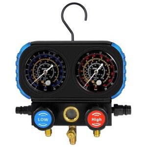 자동차 게 에어컨 R134A 공구 압력게 어댑터 키트 냉동 시스템 압력