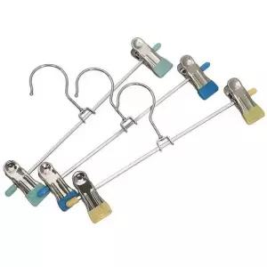 페어 철집게 바지걸이3P (컬러5993) 하의 바지옷걸이