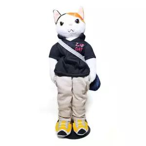 잽캐츠 인형 S 아키 27cm 삼색 고양이 인형 스탠드 장난감 토이 선물