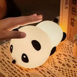 [데코] 궁디팡팡 판다 무선 실리콘 무드등 타이머 수면등