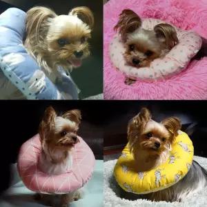 쿠션넥카라 XS(최소) 넥카라 넥칼라 쿠션넥카라 애견꼬깔 애견갈때기