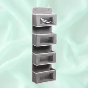 [생활] 무타공 걸이형 문걸이 좁은방 월포켓 수납 바구니