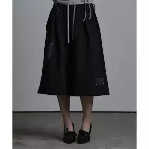 매장정품 AS YOU ARE 새깅 플레어 버뮤다 팬츠 블랙