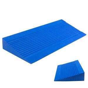 스쿼트 웨지 블록, 논슬립 힐 고가 경사 보드, 역도, 종아리 스트레칭, 요가, 발목 운동성 향상, 가정 및 체육관 장비, 블루