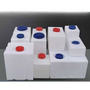 PE 물통 50L 사각 물탱크 농사 폐수통 저장통 말통