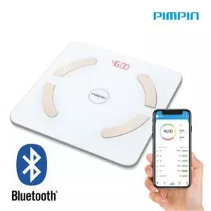 핌핀3030 블루투스 체지방 체중계 최대180kg 디지털계 가정용계 몸무게측정 관리 측정기 스마트폰연결
