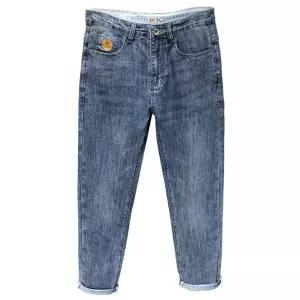 남친 롱 캐주얼 와이드핏 루즈핏 넓은 다용도 봄가을 청바지 사이즈 플러스 레트로 데님팬츠 SPO마켓3