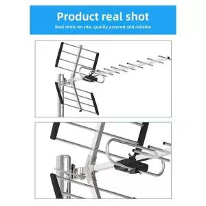 UHD안테나 TV 실내 지상파 수신기 A73E-다락방 지붕용 4K 채널 200마일 범위 디지털 실외 고화질 안테나 HD