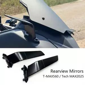 호환 2025 YAMAHA T-MAX560 T-MAX 560 TMAX560 Tech Max 560 백미러 조정 알루미늄 미러