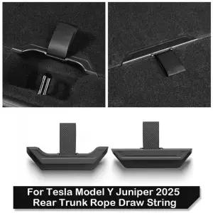트렁크그물망 Tesla Model Y Juniper 2025 트렁크 커버 핸들 로프 드로우 스트링 보조 차량용
