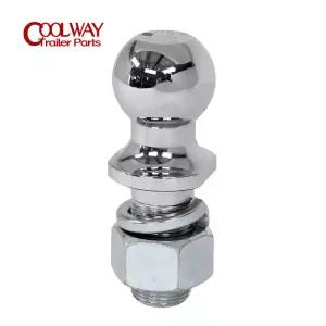 트렁크그물망 크롬 히치 거치대 걸이 걸게 견인 볼 50mm 량 5000Lbs 커플 링 트레일러 부품 RV 캠핑카 캐러