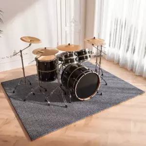 드럼 소음 매트 카펫 피아노 음악실 악기 연습 패드