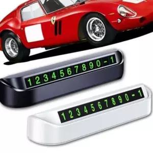 [CAR] 자동차전화번호판 주차번호스티커 주차번호판 차