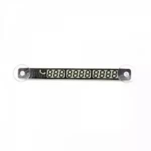 [CAR] 아트사인 주차번호판 메탈축광 130x12x2T 1006