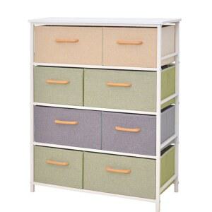 라탄서랍장 원목 모듈 정리함 안방 원룸 보관함 수납함 패브릭 서랍장