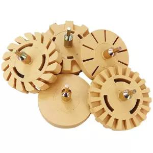 자동차 데칼 리무버 지우개 퍼티 드릴 회전 제거 차량