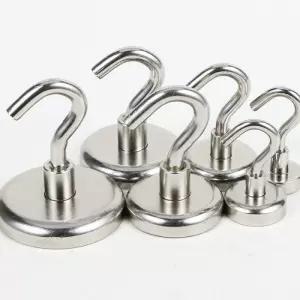 자석옷걸이 강력자석후크 타공판고리 스텐후크