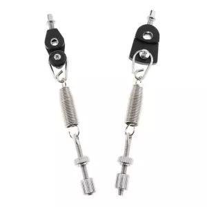 드럼연습패드 베이스 드럼 풋 페달 스프링 교체 부품D-링 텐셔너 타악기 드러머용