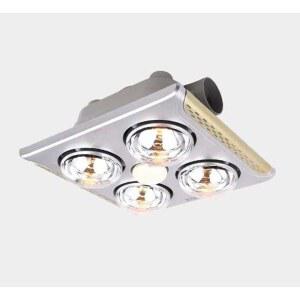 천장형히터 4구 목욕탕 난방기 온열기 욕실벽걸이난로 욕실열풍기 전열기구 욕실 벽걸이