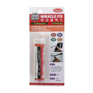 -미라클픽스 다목적용 57g 3-5분 (1EA)보수제 보수재 자재 건축 건축재 건설용재 에폭시재 실란트 다용도재