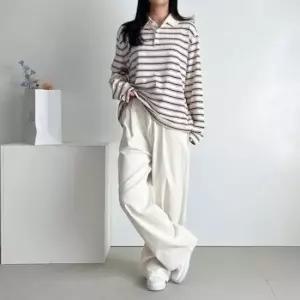 [옷은날개] 와이드 9부바지 일자 와이드바지 여성정장바지 슬랙스