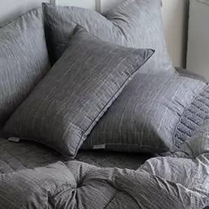 해피니 엘레나 소프트마이크로 베개커버 (50x70cm) (그레이) (베개솜 별매)