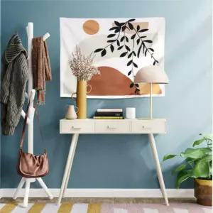 벽결이그림천 대형 패브릭 포스터 덩굴 L포스터 가랜드 인테리어가 가림막 바란스 장식 꾸미기 월데코 촬영